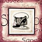 Famous Shoes Paintings - Fashion Shoes III